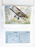 Vintage 1989 2023 Jerome Biederman World War One Fighter Planes Calendar