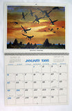 Vintage 1986 2025 Richard Bishop Wildfowl Calendar