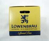 Vintage 1970's Lowenbrau Beer Case Two Deck Playing Cards Set