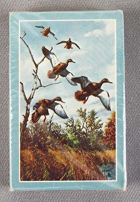 Vintage 1980's Hoyle David Maass Waterfowl Playing Cards Deck 2
