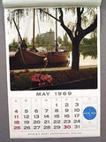 Vintage 1969 2025 Pan Am Airlines Large Format Calendar