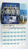 Vintage 1991 2019 NASA To The Moon and Beyond Space Exploration Calendar