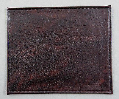 Vintage 1970's Brown and Bigelow Red Brown Calflon Pocket Secretary Wallet