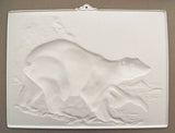 Vintage 1980's Fred Sweney Polar Bear Vacuum Form Print