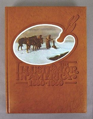 Vintage Limited Edition The Illustrator in America 1880 - 1980 Leather Bound Book