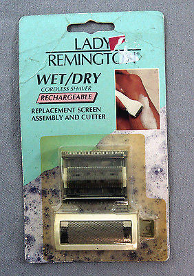 Lady Remington Wet Dry Shaver Replacement Screen Assembly and Cutter SP-112
