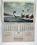 Vintage 1974 2019 David Maass Wilderness Wings Calendar