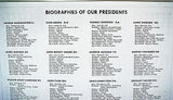 Vintage 1990 2018 George H.W. Bush Presidential Biographies Calendar