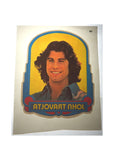 Vintage 1970's John Travolta Iron On T Shirt Transfer