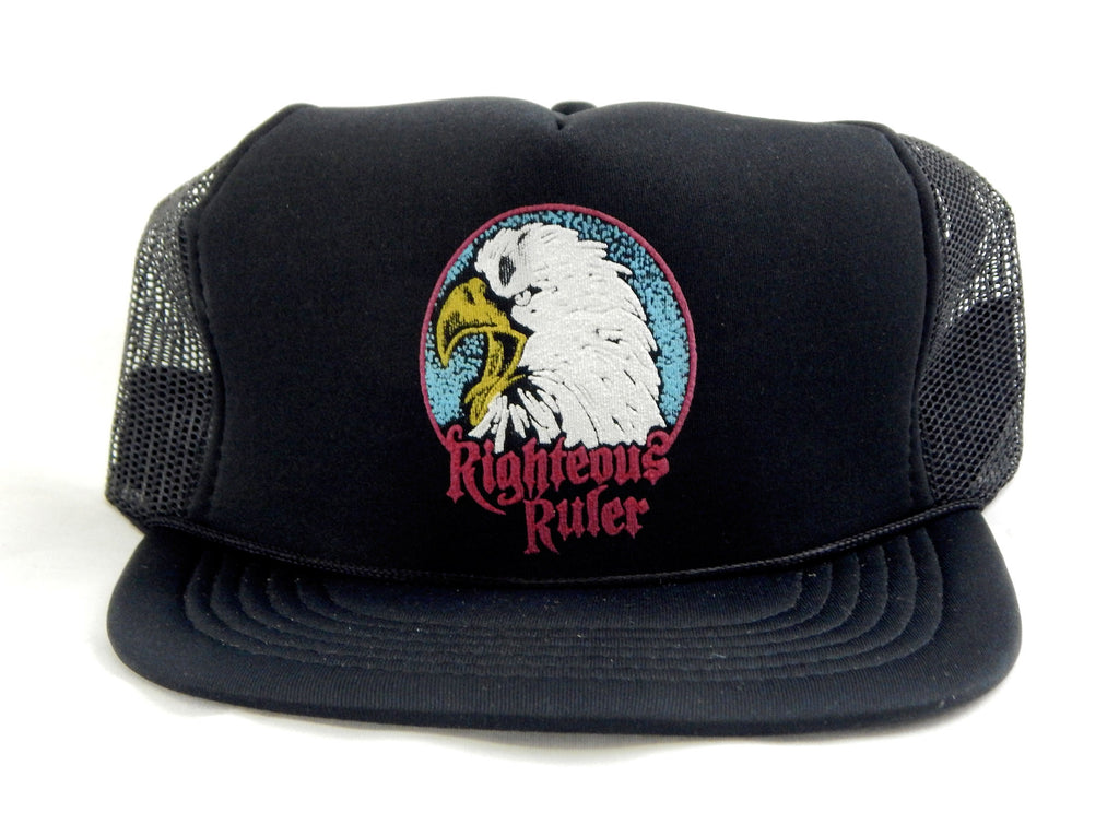 Vintage 1980's Righteous Ruler Trucker Hat